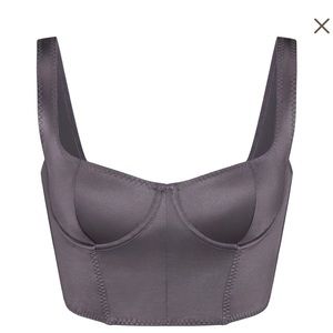 SKIMS STRETCH SATIN CORSET | ARMOR M